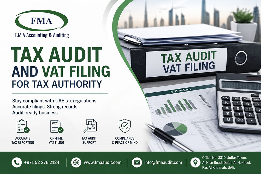 ax Audit and VAT Filing for Tax Authority